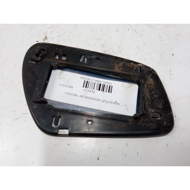 Recambio de cristal retrovisor izquierdo para ford focus c-max (dm2) 1.6 tdci referencia OEM IAM   