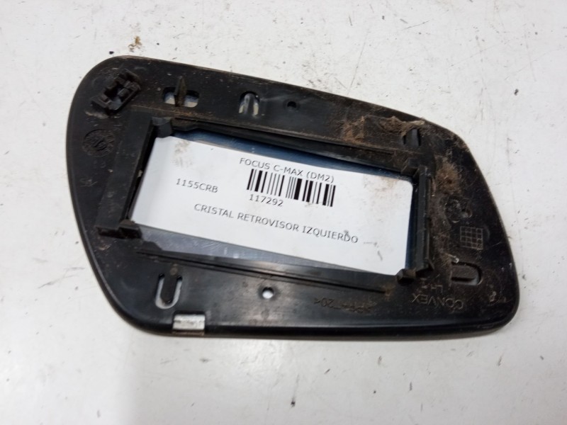 Recambio de cristal retrovisor izquierdo para ford focus c-max (dm2) 1.6 tdci referencia OEM IAM   