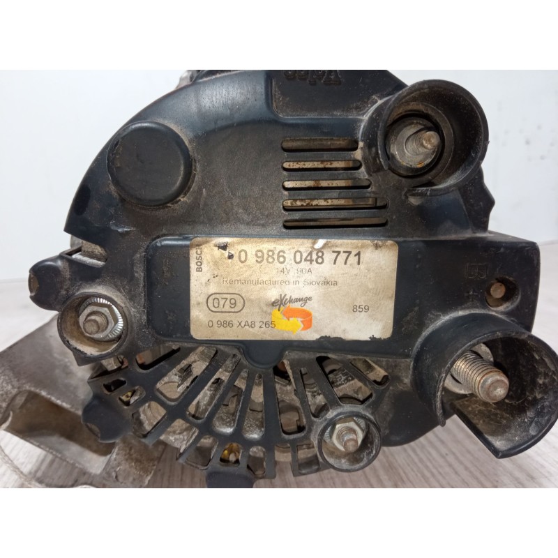 Recambio de alternador para suzuki swift iii (mz, ez) 1.3 ddis (rs 413d) referencia OEM IAM 0986048771  