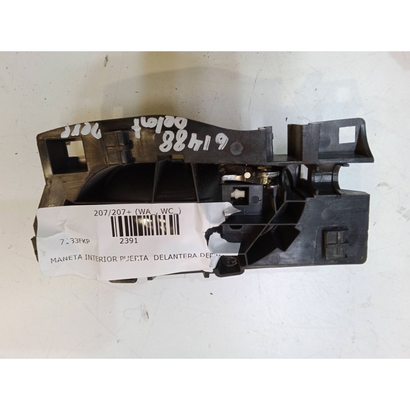 Recambio de maneta interior puerta delantera derecha para peugeot 207/207+ (wa_, wc_) 1.6 16v referencia OEM IAM   