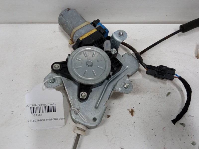 Recambio de elevalunas electrico trasero derecho para chevrolet captiva (c100, c140) 2.4 4wd referencia OEM IAM   