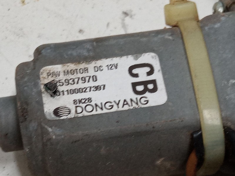 Recambio de elevalunas electrico trasero derecho para chevrolet captiva (c100, c140) 2.4 4wd referencia OEM IAM   