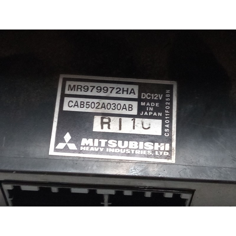 Recambio de mando calefaccion / a/a para mitsubishi outlander i (cu_w) 2.4 4wd (cu5w) referencia OEM IAM MR979972HA  