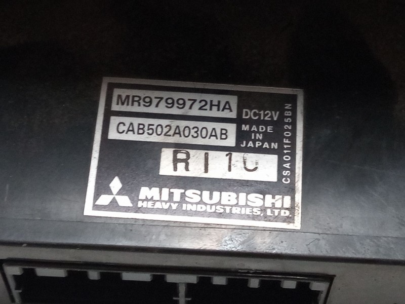 Recambio de mando calefaccion / a/a para mitsubishi outlander i (cu_w) 2.4 4wd (cu5w) referencia OEM IAM MR979972HA  
