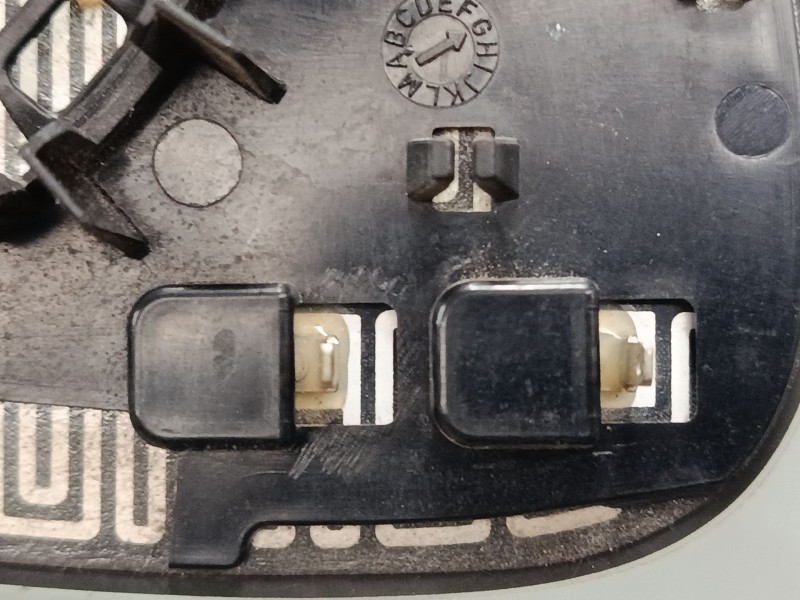 Recambio de cristal retrovisor izquierdo para volkswagen golf plus v (5m1, 521) 1.9 tdi referencia OEM IAM   