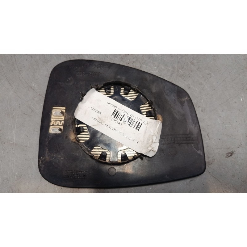 Recambio de cristal retrovisor izquierdo para renault grand scénic iii (jz0/1_) 2.0 dci (jz0y) referencia OEM IAM   