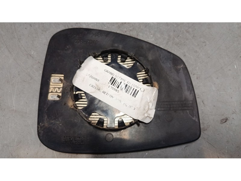 Recambio de cristal retrovisor izquierdo para renault grand scénic iii (jz0/1_) 2.0 dci (jz0y) referencia OEM IAM   