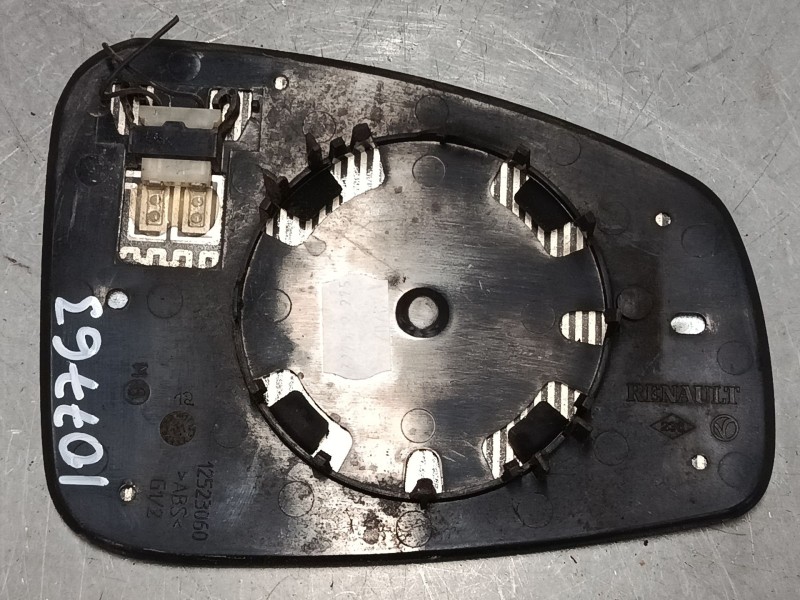 Recambio de cristal retrovisor izquierdo para renault megane iii grandtour (kz0/1) 1.2 tce (kz2b, kz11) referencia OEM IAM   