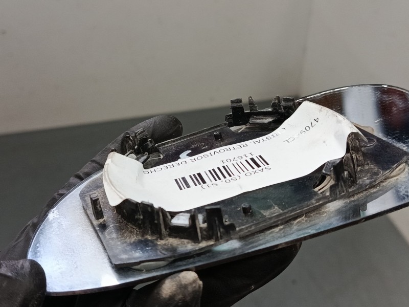 Recambio de cristal retrovisor derecho para citroën saxo (s0, s1) 1.5 d referencia OEM IAM   