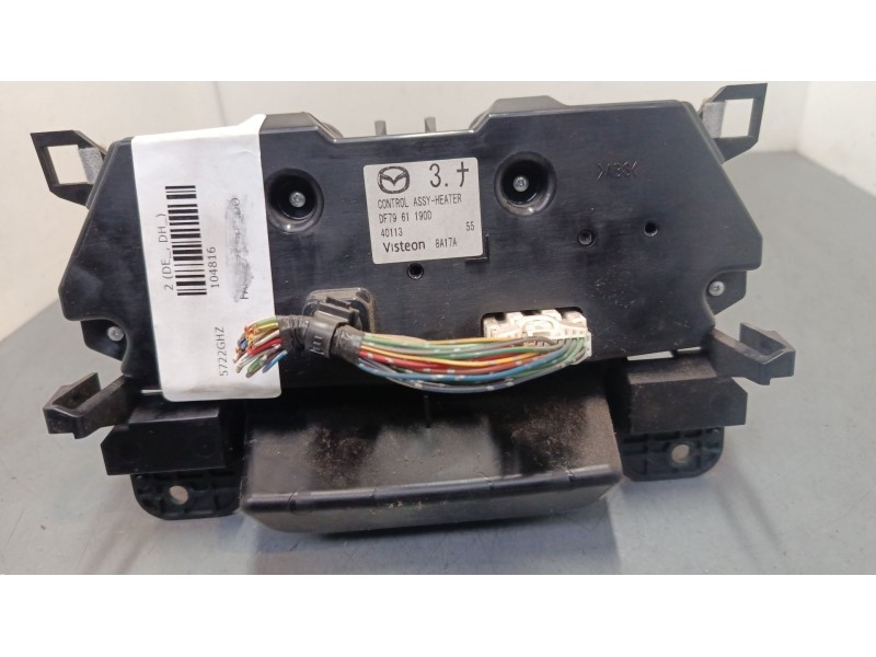 Recambio de mando climatizador para mazda 2 (de_, dh_) 1.4 mzr-cd referencia OEM IAM DF7961190D  
