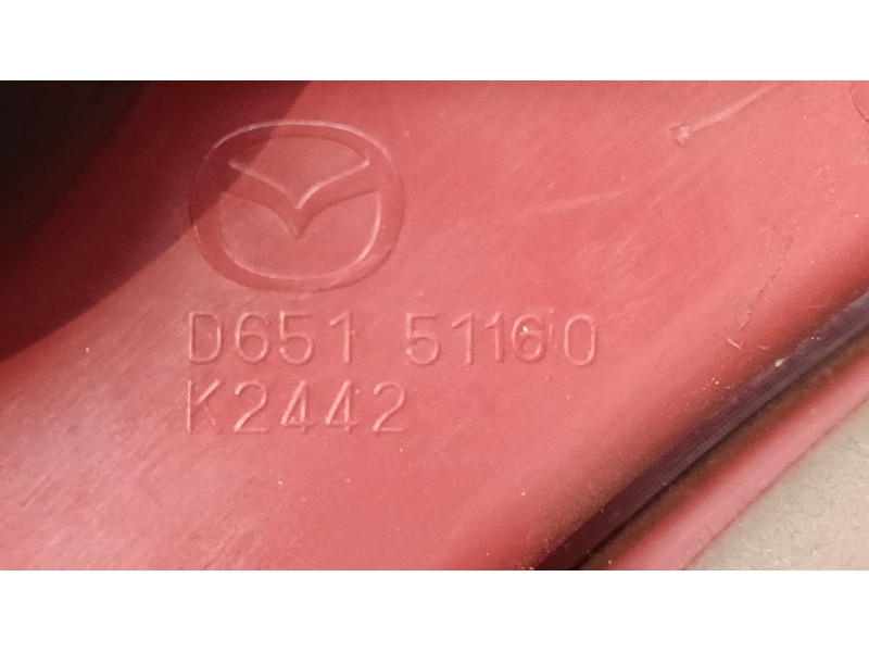 Recambio de piloto trasero izquierdo para mazda 2 (de_, dh_) 1.5 (de5fs) referencia OEM IAM D65151160  