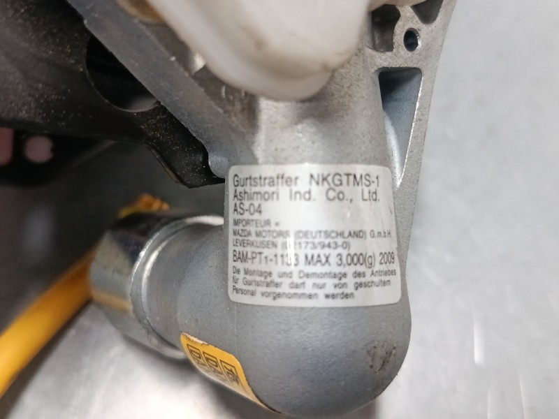 Recambio de cinturon seguridad delantero izquierdo para mazda 2 (de_, dh_) 1.5 (de5fs) referencia OEM IAM   