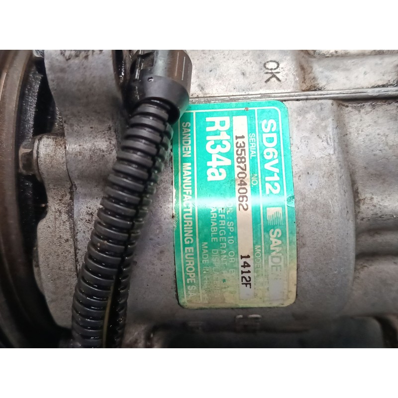 Recambio de compresor a/a para peugeot 206 hatchback (2a/c) 1.4 i referencia OEM IAM SD6V12  
