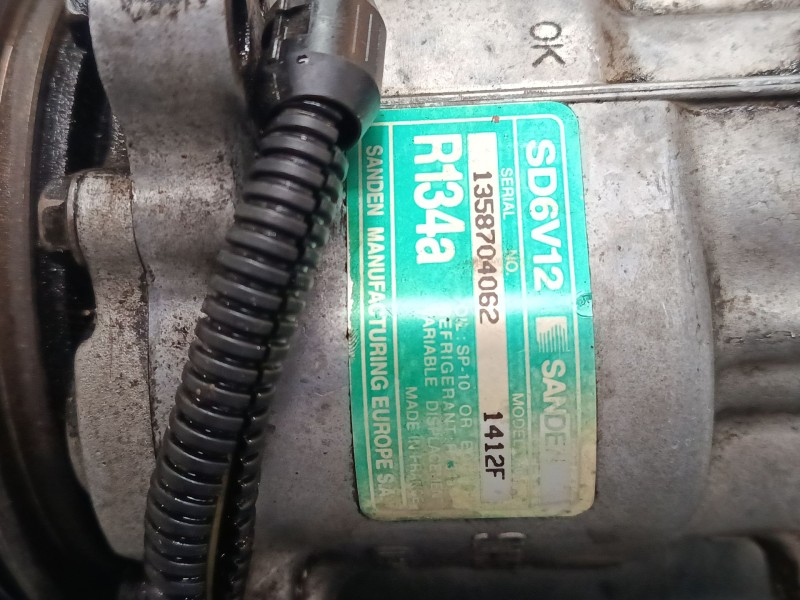 Recambio de compresor a/a para peugeot 206 hatchback (2a/c) 1.4 i referencia OEM IAM SD6V12  