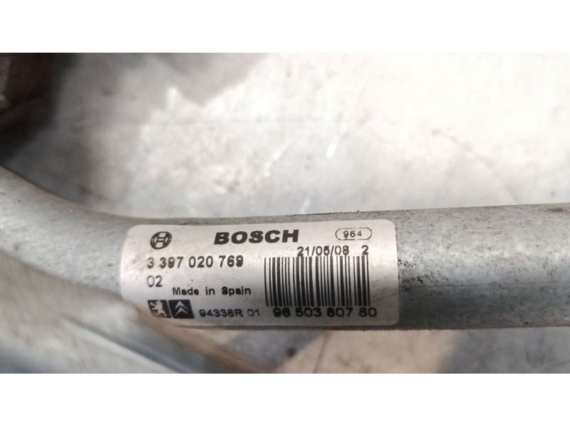 Recambio de motor limpia delantero para peugeot 207/207+ (wa_, wc_) 1.4 16v referencia OEM IAM 3397020769  