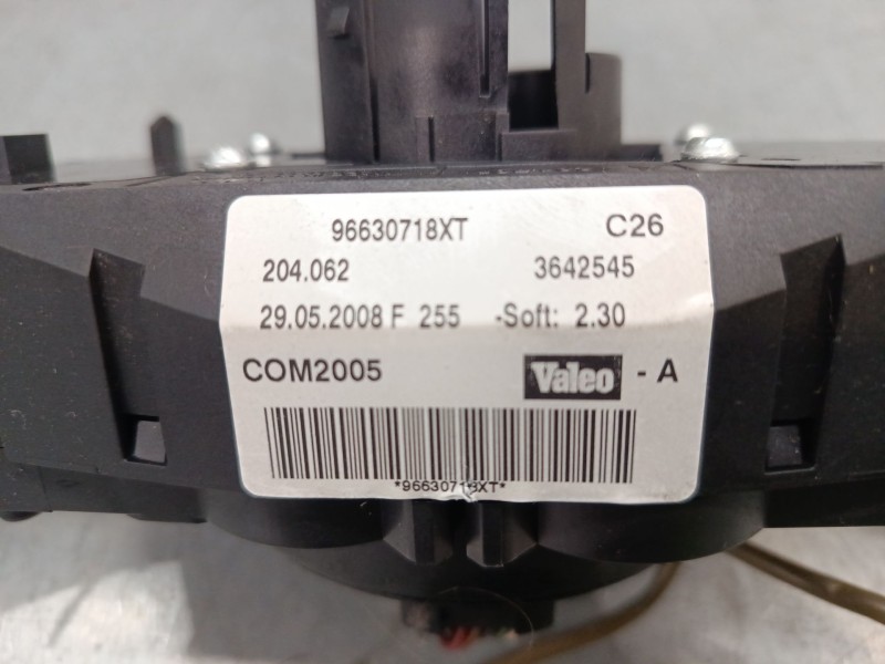 Recambio de mando luces para peugeot 207/207+ (wa_, wc_) 1.4 16v referencia OEM IAM 96630718XT  
