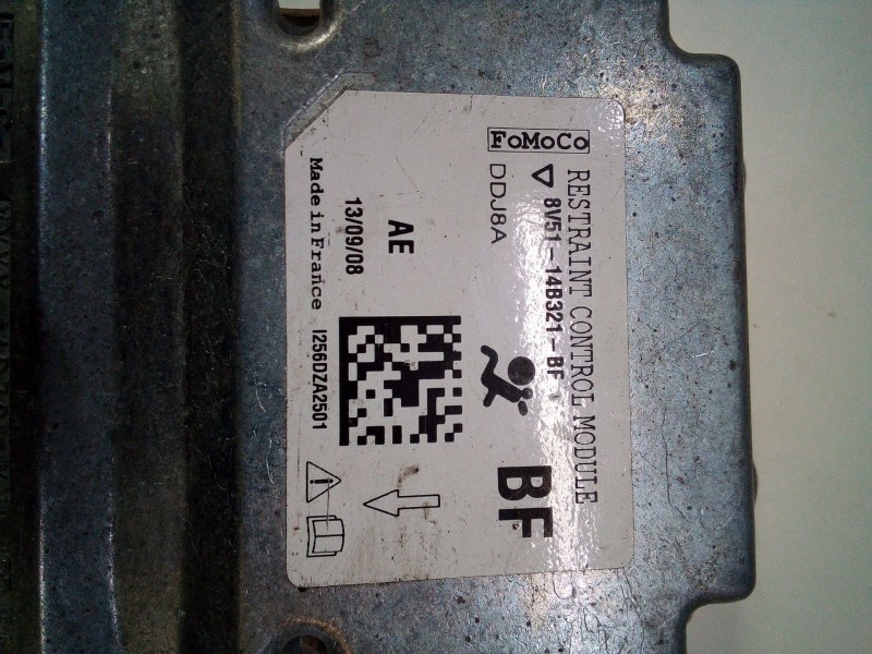 Recambio de centralita airbag para renault scénic ii (jm0/1_) 1.5 dci (jm0f) referencia OEM IAM 8V5114B321BF  
