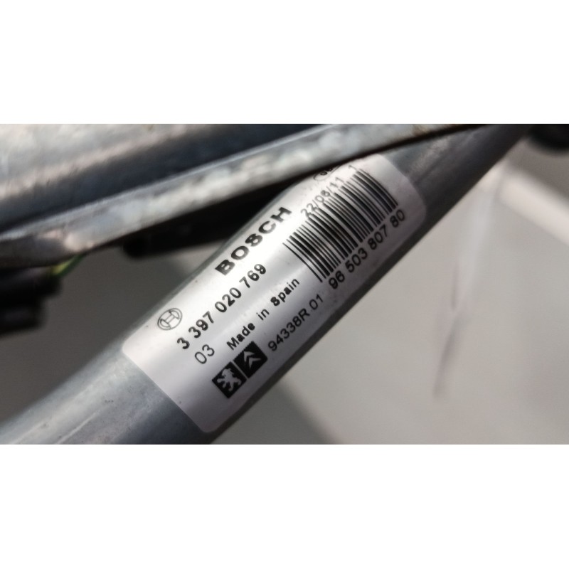 Recambio de motor limpia delantero para peugeot 207/207+ (wa_, wc_) 1.4 16v referencia OEM IAM 0390241540  