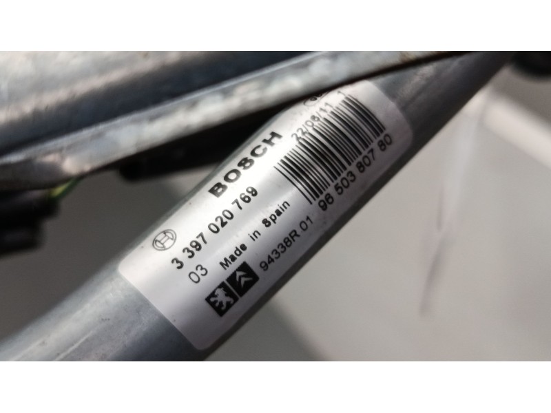 Recambio de motor limpia delantero para peugeot 207/207+ (wa_, wc_) 1.4 16v referencia OEM IAM 0390241540  