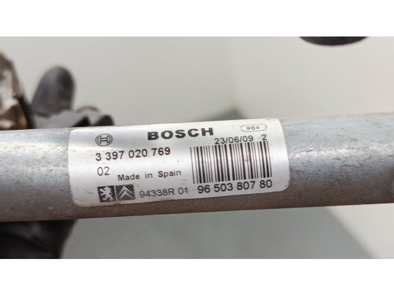Recambio de motor limpia delantero para peugeot 207/207+ (wa_, wc_) 1.6 hdi referencia OEM IAM 3397020769  