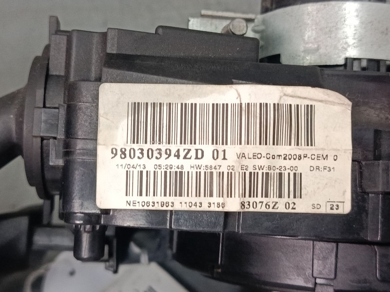 Recambio de mando luces para peugeot 208 i (ca_, cc_) 1.2 vti 82 referencia OEM IAM 98030394ZD  
