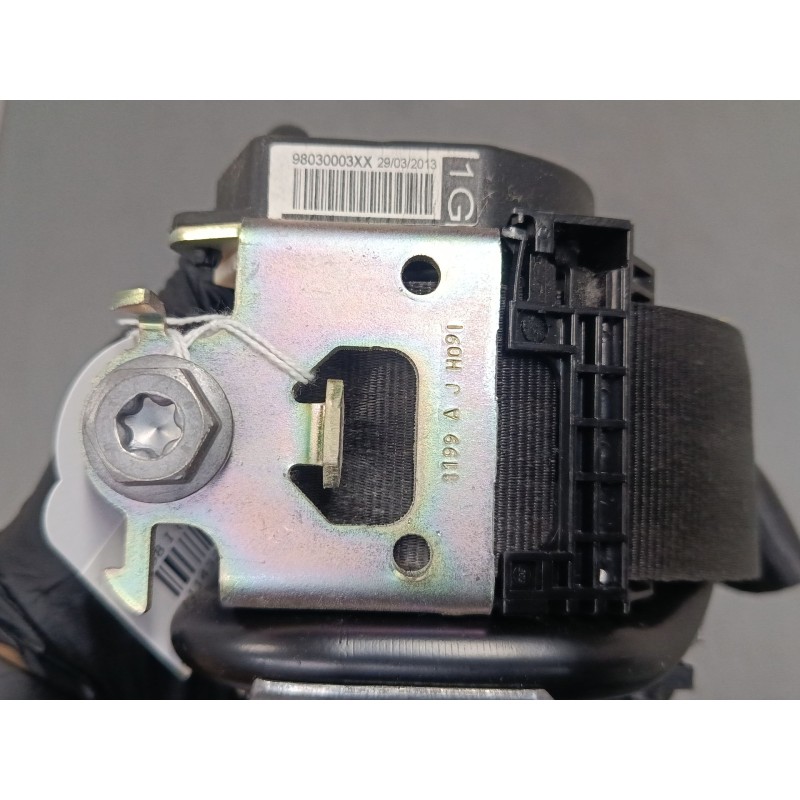 Recambio de cinturon seguridad delantero izquierdo para peugeot 208 i (ca_, cc_) 1.2 vti 82 referencia OEM IAM   