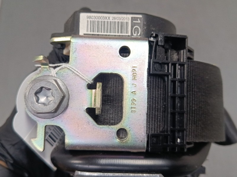 Recambio de cinturon seguridad delantero izquierdo para peugeot 208 i (ca_, cc_) 1.2 vti 82 referencia OEM IAM   