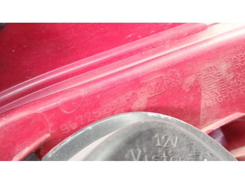 Recambio de piloto trasero izquierdo para peugeot 208 i (ca_, cc_) 1.4 hdi referencia OEM IAM 9672528280  