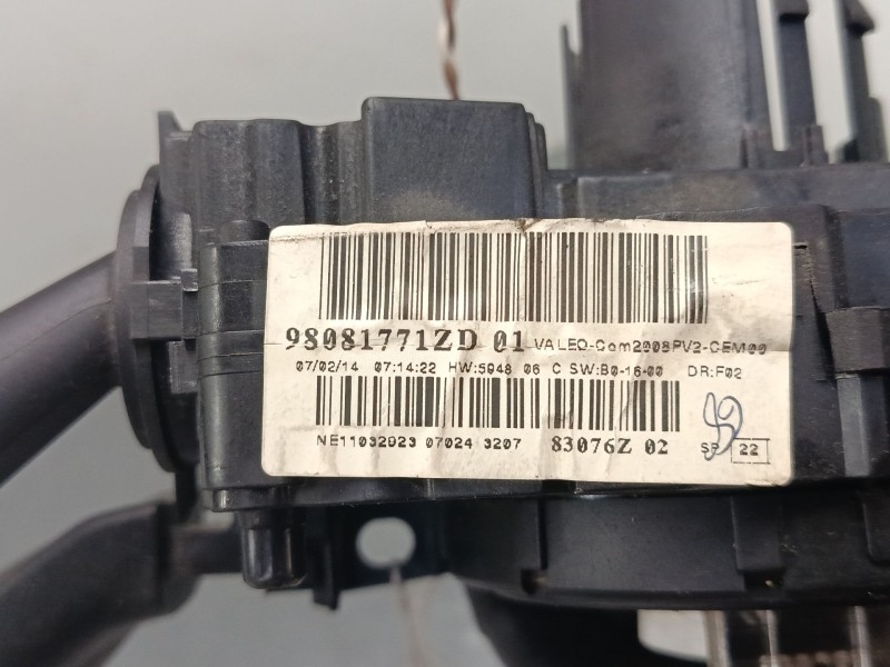 Recambio de mando luces para peugeot 208 i (ca_, cc_) 1.4 hdi referencia OEM IAM 98081771ZD  