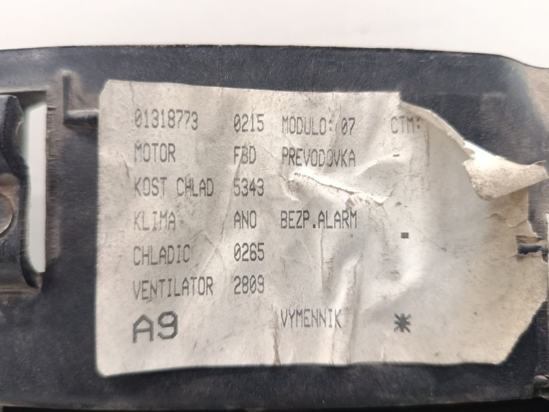 Recambio de frente para peugeot 208 i (ca_, cc_) 1.4 hdi referencia OEM IAM 9676534380  