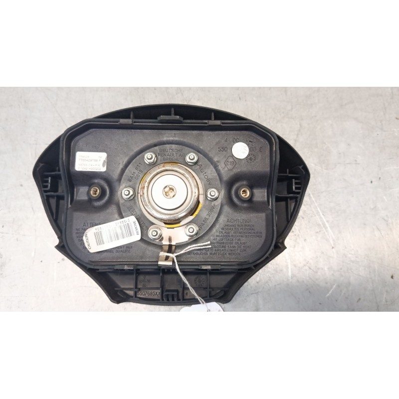 Recambio de airbag volante para renault kangoo (kc0/1_) d 65 1.9 (kc0e, kc02, kc0j, kc0n) referencia OEM IAM 7700429758F  