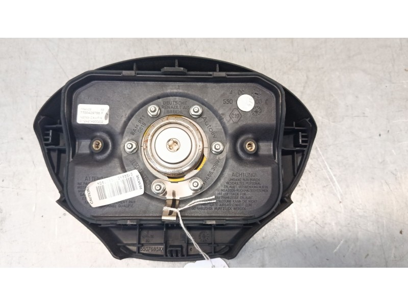 Recambio de airbag volante para renault kangoo (kc0/1_) d 65 1.9 (kc0e, kc02, kc0j, kc0n) referencia OEM IAM 7700429758F  