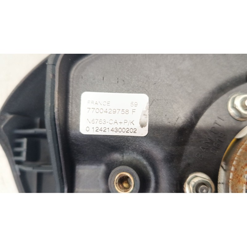 Recambio de airbag volante para renault kangoo (kc0/1_) d 65 1.9 (kc0e, kc02, kc0j, kc0n) referencia OEM IAM 7700429758F  