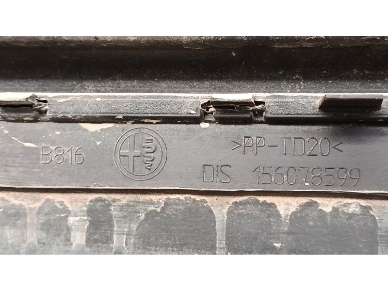 Recambio de paragolpes trasero para alfa romeo mito (955_) 1.3 multijet (955axh1b, 955axt1a) referencia OEM IAM 156078599  