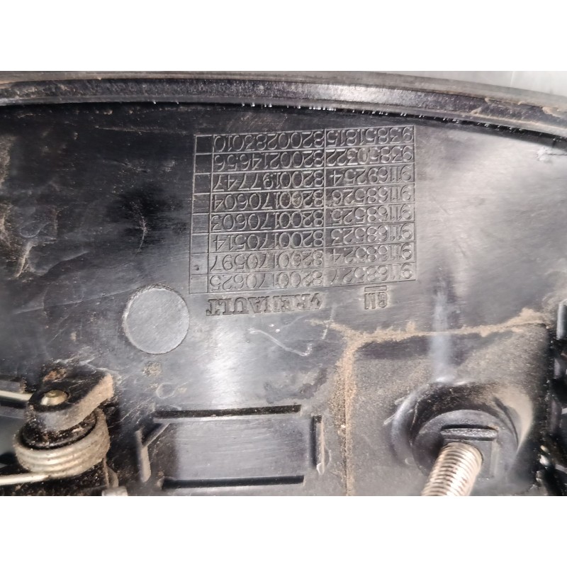 Recambio de maneta exterior puerta delantera derecha para opel vivaro a furgoneta (x83) 1.9 dti (f7) referencia OEM IAM   