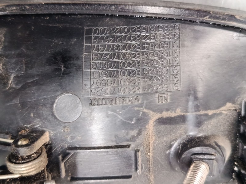 Recambio de maneta exterior puerta delantera derecha para opel vivaro a furgoneta (x83) 1.9 dti (f7) referencia OEM IAM   