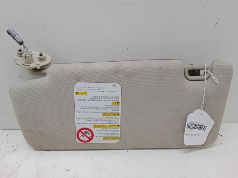 Recambio de parasol derecho para subaru legacy iv (bl) 2.5 awd (bl9) referencia OEM IAM   