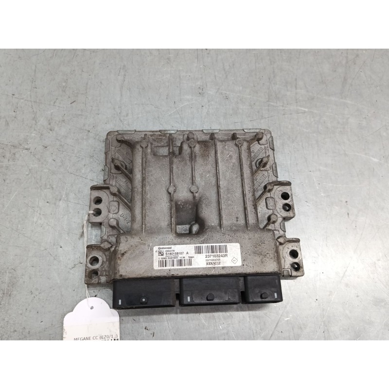 Recambio de centralita motor uce para renault megane cc (ez0/1_) 1.2 tce (ez16) referencia OEM IAM 237103243R 237103328R S180158