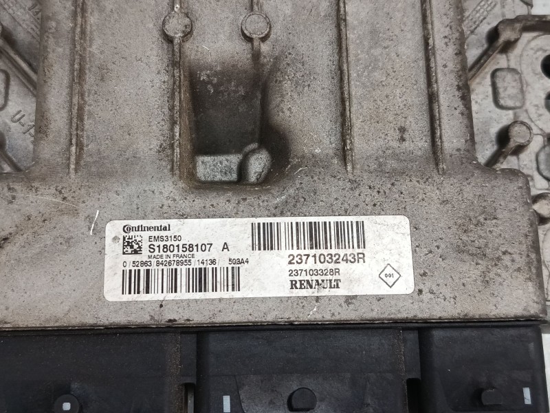 Recambio de centralita motor uce para renault megane cc (ez0/1_) 1.2 tce (ez16) referencia OEM IAM 237103243R 237103328R S180158