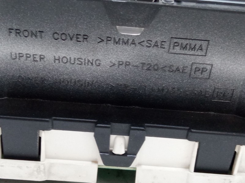 Recambio de cuadro instrumentos para nissan note (e11, ne11) 1.4 referencia OEM IAM   