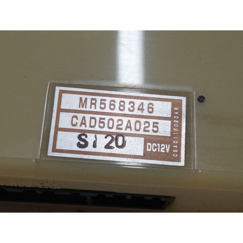 Recambio de mando climatizador para mitsubishi montero sport i (k7_, k9_) 2.5 td (k94w, k74t) referencia OEM IAM MR568346 cad502
