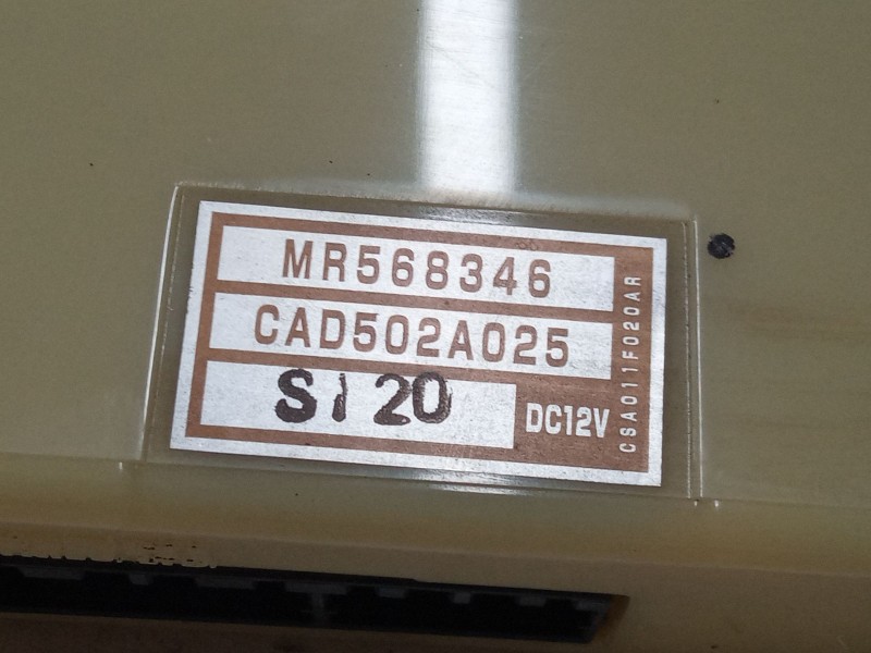 Recambio de mando climatizador para mitsubishi montero sport i (k7_, k9_) 2.5 td (k94w, k74t) referencia OEM IAM MR568346 cad502