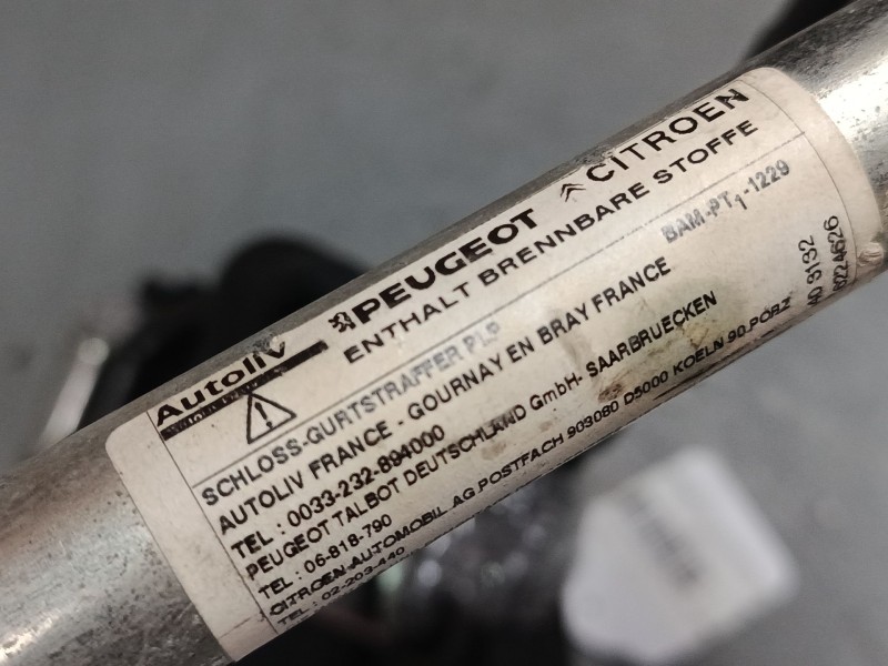 Recambio de cinturon seguridad delantero izquierdo para citroën grand c4 spacetourer (3a_, 3e_) 2.0 bluehdi 160 referencia OEM I