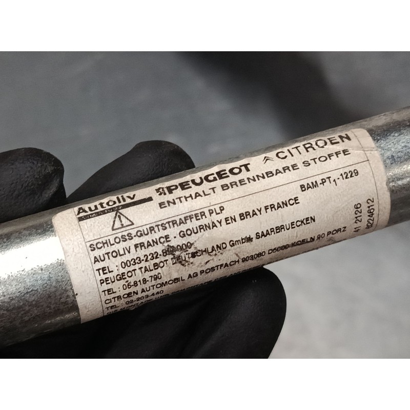 Recambio de cinturon seguridad delantero derecho para citroën grand c4 spacetourer (3a_, 3e_) 2.0 bluehdi 160 referencia OEM IAM