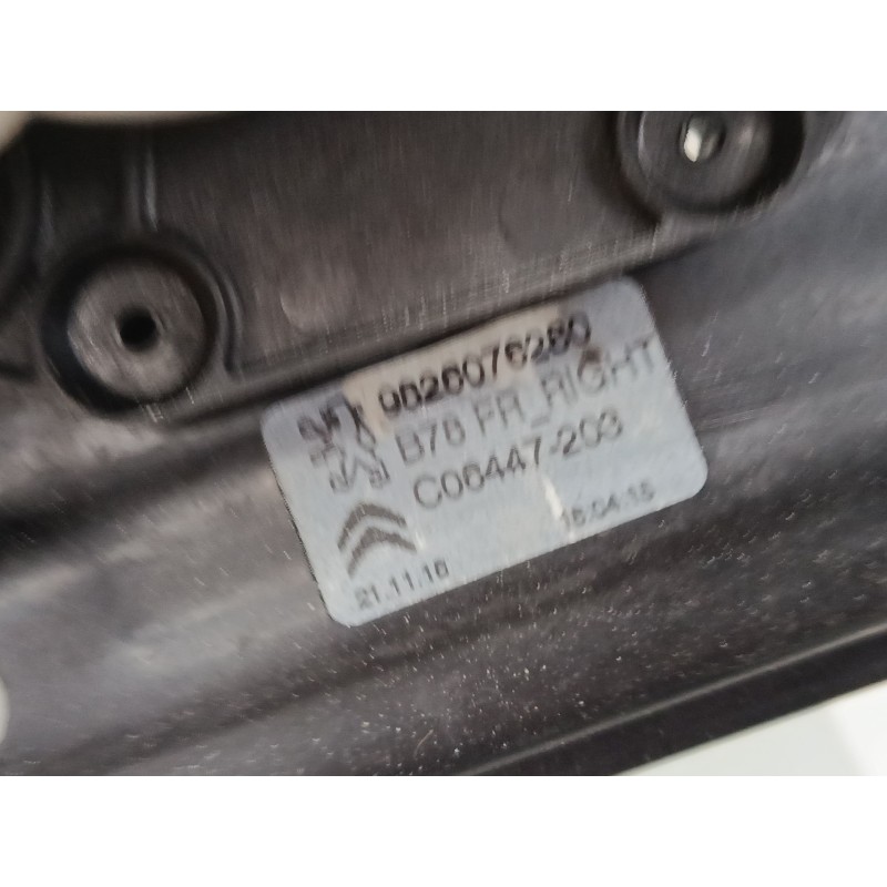 Recambio de elevalunas electrico delantero derecho para citroën grand c4 spacetourer (3a_, 3e_) 2.0 bluehdi 160 referencia OEM I