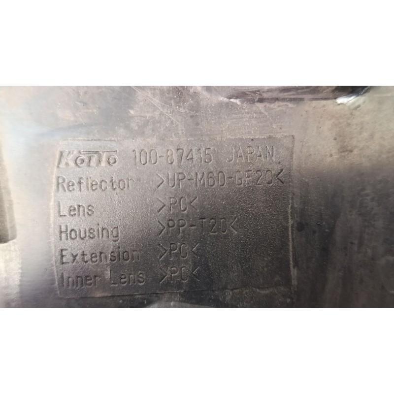 Recambio de faro izquierdo para mitsubishi montero sport i (k7_, k9_) 2.5 td (k94w, k74t) referencia OEM IAM 10087415  