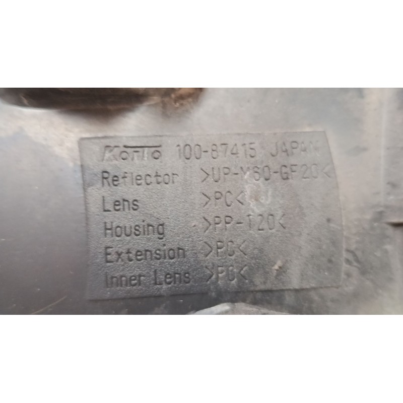 Recambio de faro derecho para mitsubishi montero sport i (k7_, k9_) 2.5 td (k94w, k74t) referencia OEM IAM 10087415  
