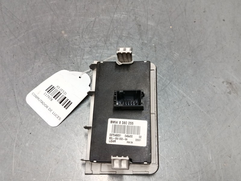 Recambio de conmutador de luces para bmw x5 (e53) 3.0 d referencia OEM IAM 8380255 037045051 