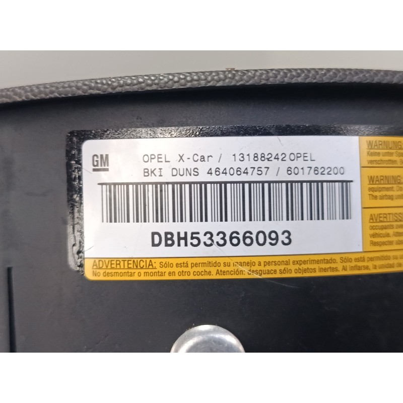 Recambio de airbag volante para opel corsa c (x01) 1.3 cdti (f08, f68) referencia OEM IAM   