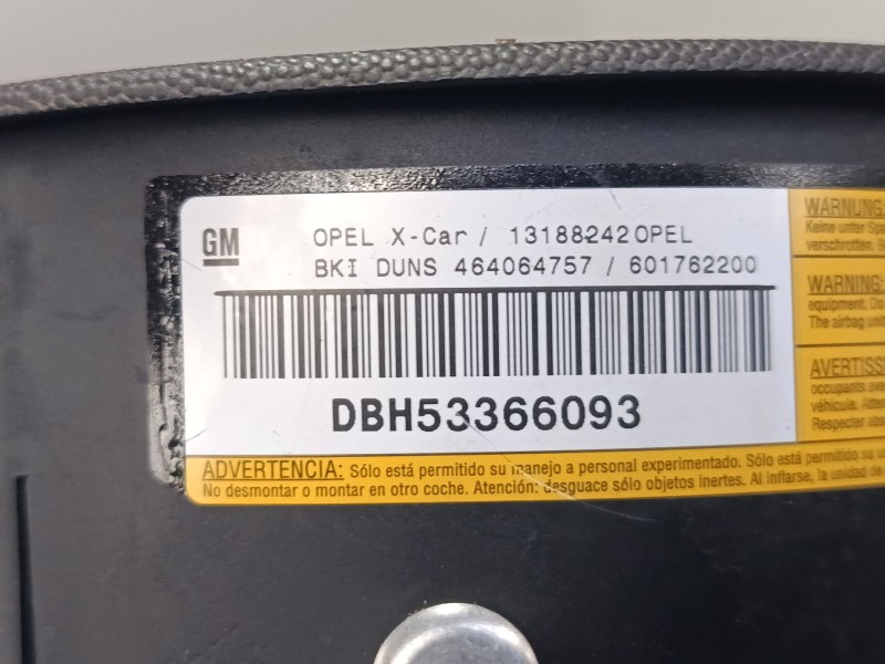Recambio de airbag volante para opel corsa c (x01) 1.3 cdti (f08, f68) referencia OEM IAM   
